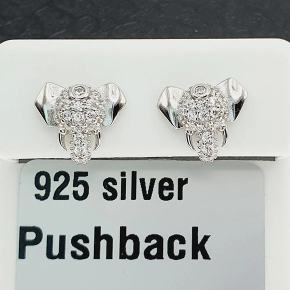 925 sterling silver luxury CZ earrings for women/girls Best for gift RJUS2179